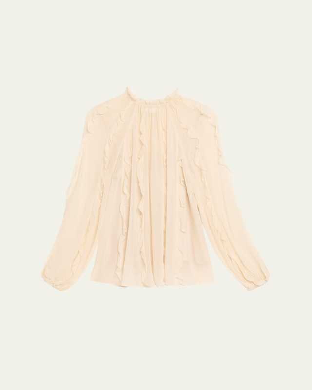 Frill Billow Blouse
